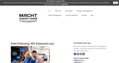 Desktop Screenshot of macht-macht-mobil.de